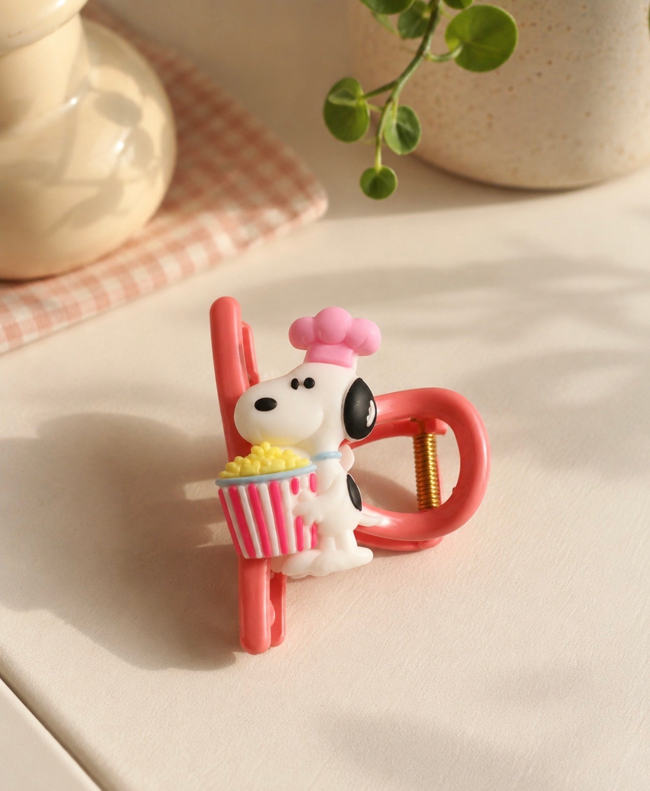 Gancho para Cabello Snoopy – Diseño Kawaii