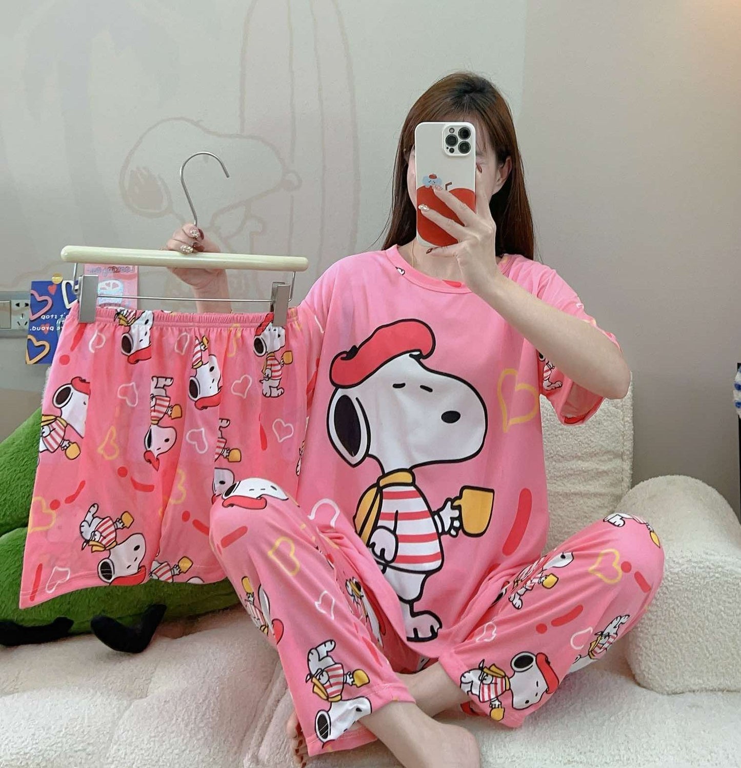 Pijama Snoopy 3 Piezas – Comodidad para todo el año