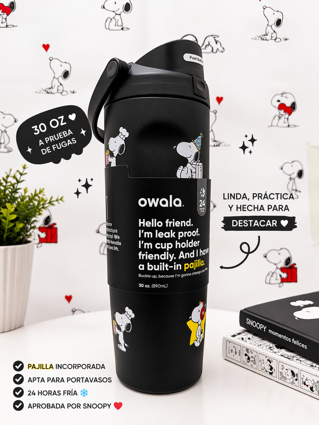 Owala Snoopy 30 onz