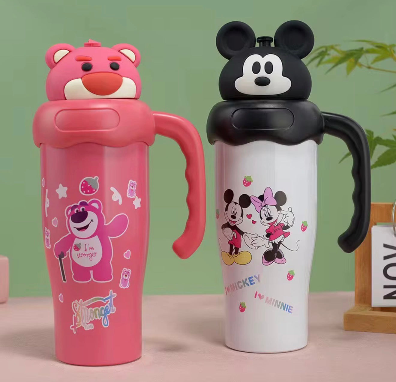 Vasos térmicos cute con personaje
