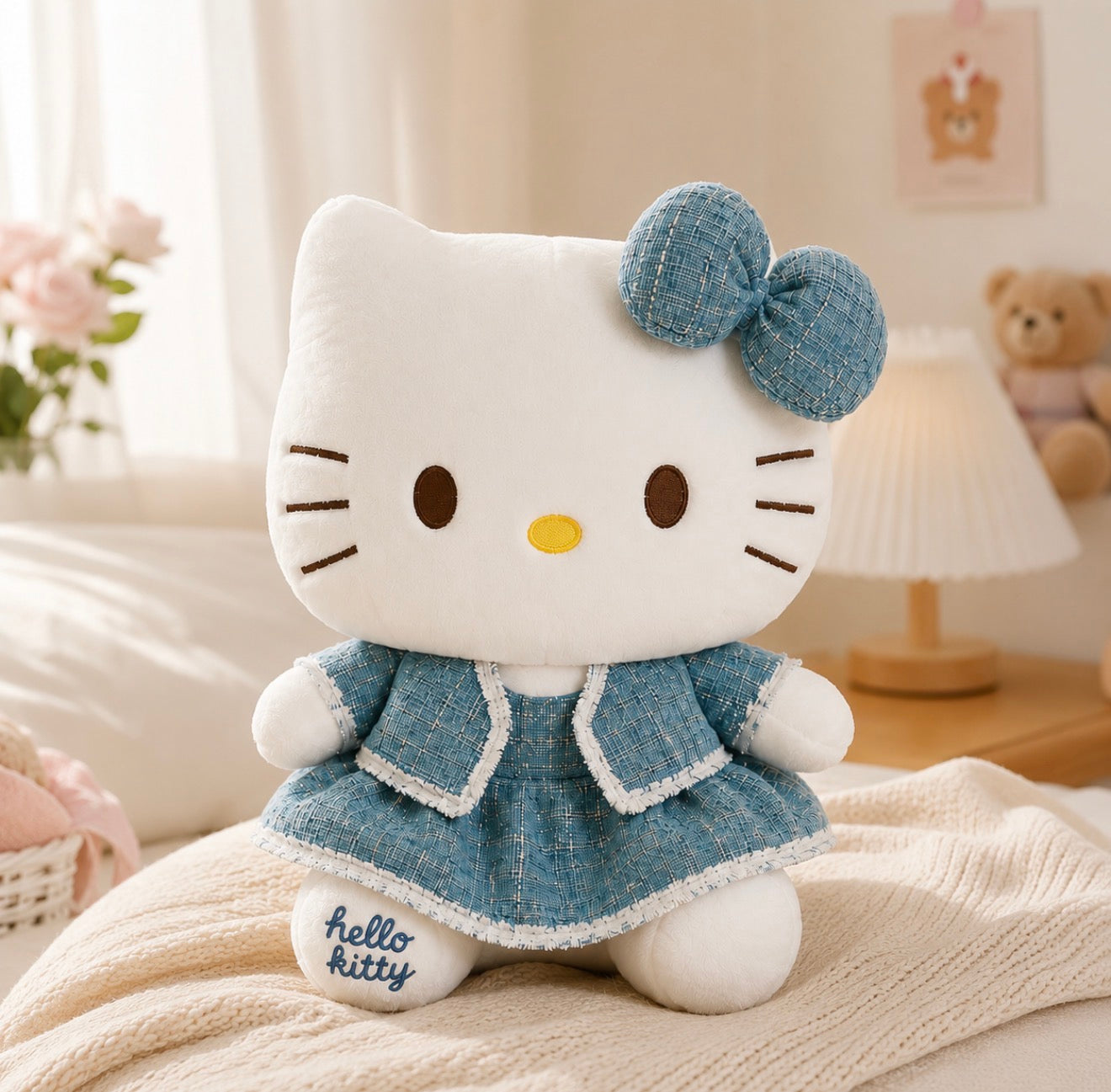 Mochila Peluche Hello Kitty Premium