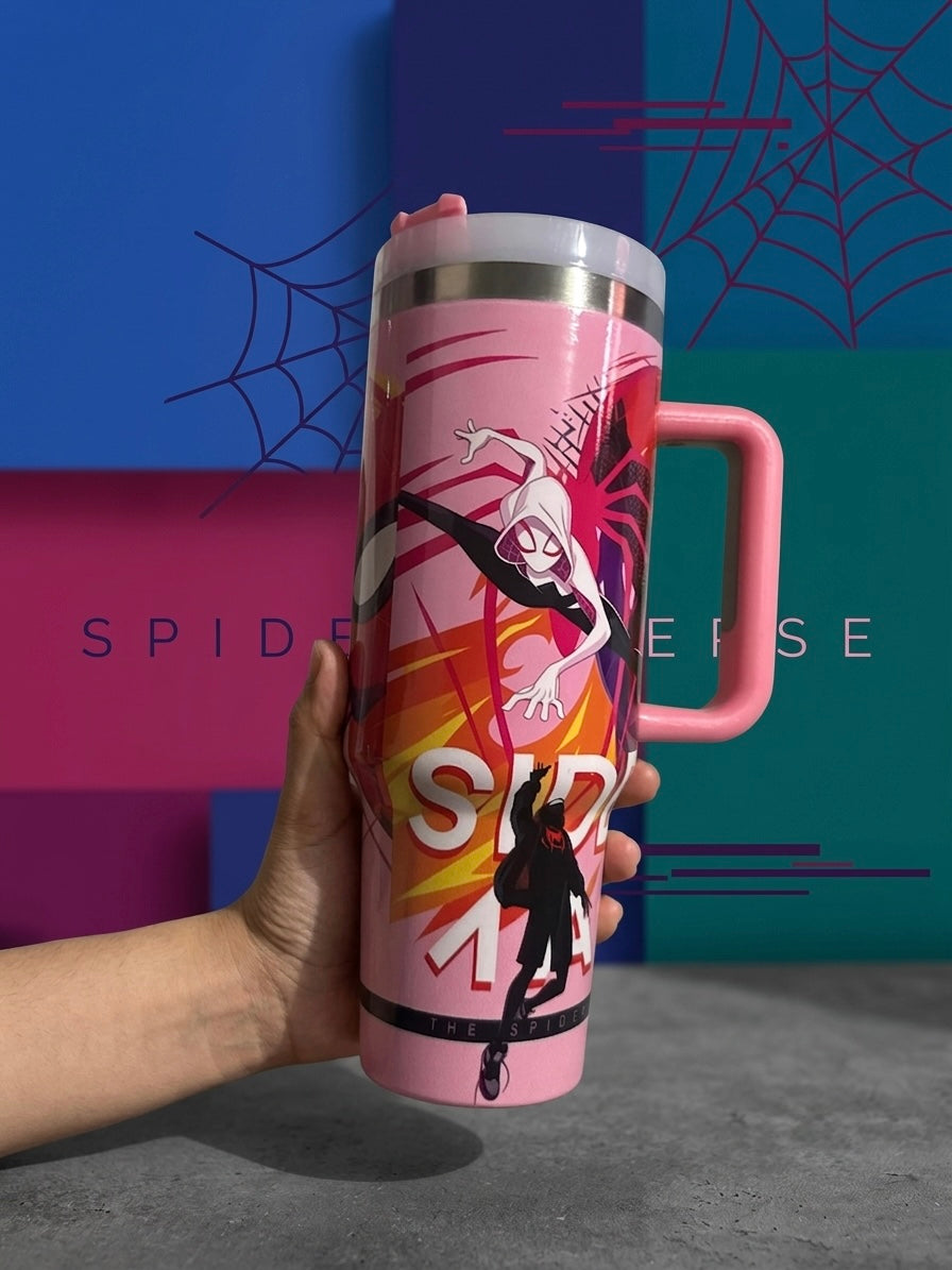 Vaso Térmico Spider-Man 1200 ml con Pajilla