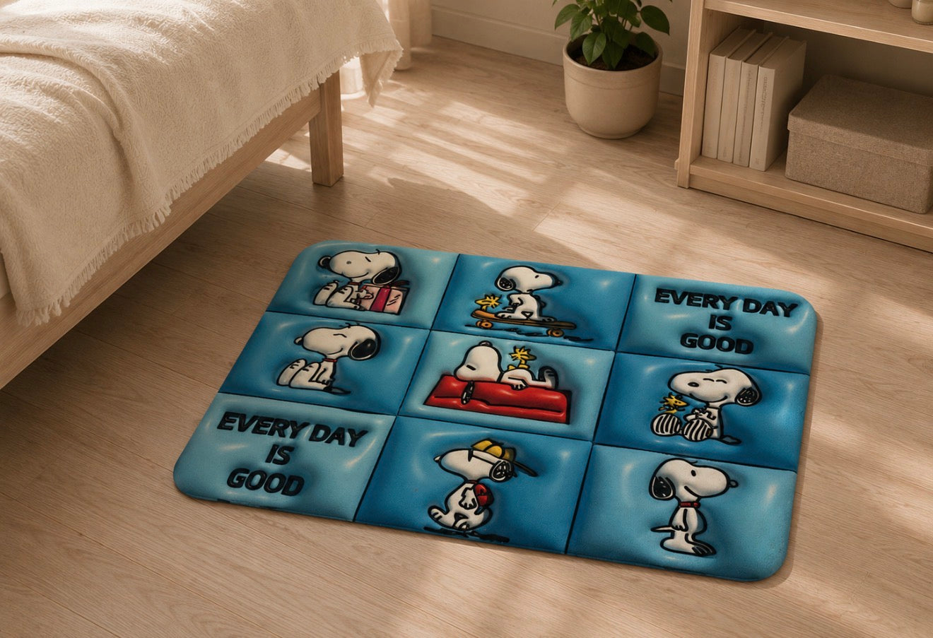 Alfombra Absorbente Snoopy