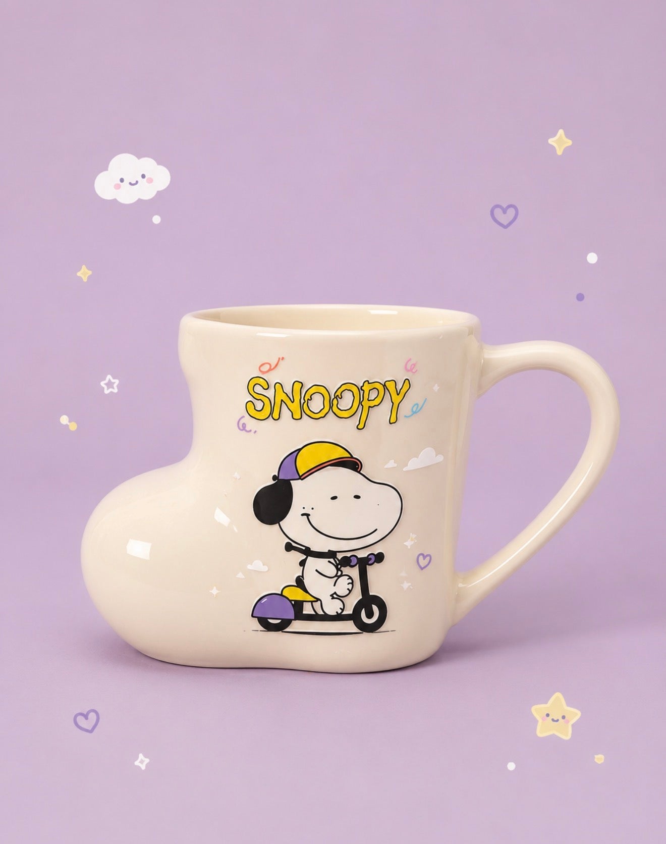 Tazas Snoopy Scooter