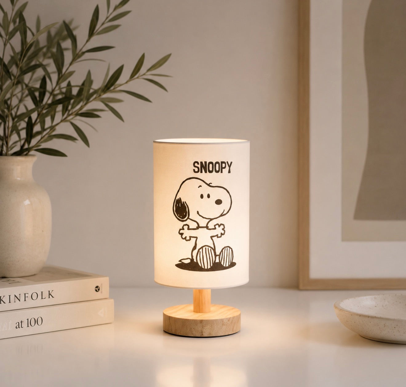 Lámpara Snoopy USB Tipo C