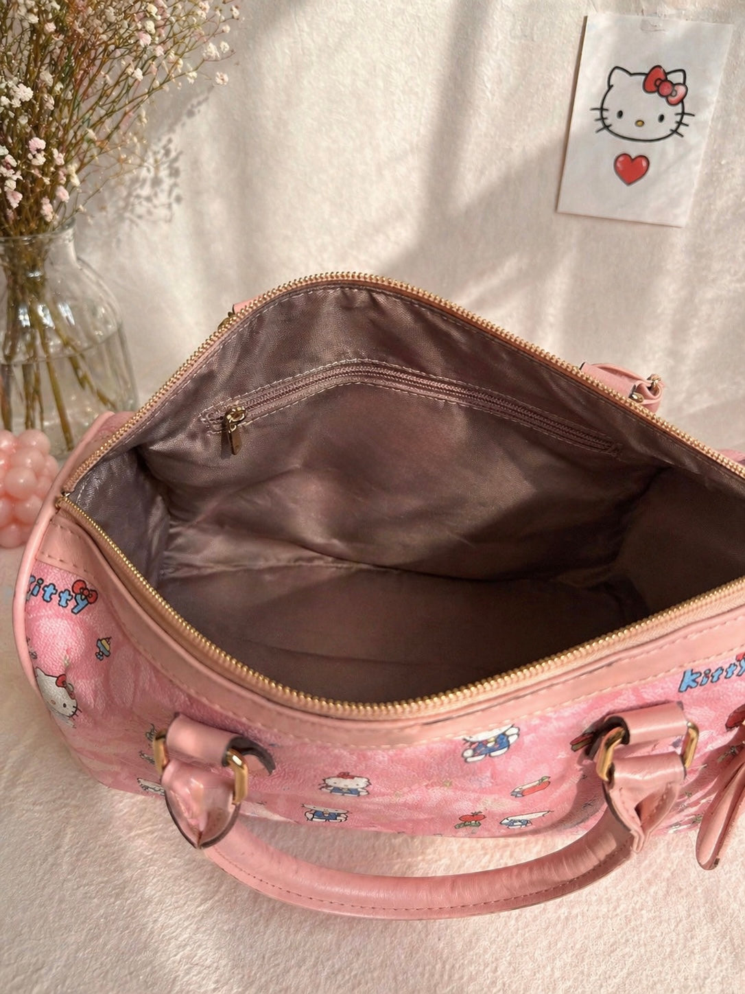Cartera Kawaii Estilo Hello Kitty