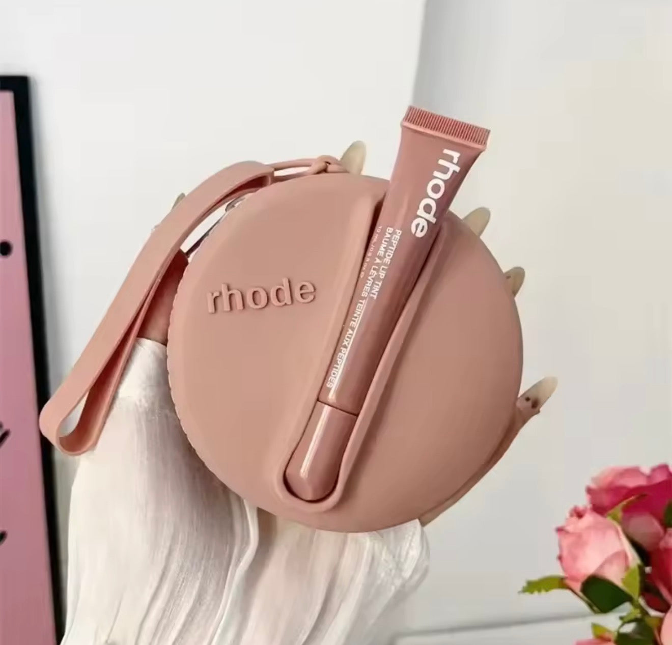 💄✨ Lip Tint + Monedero (estilo Rhode)