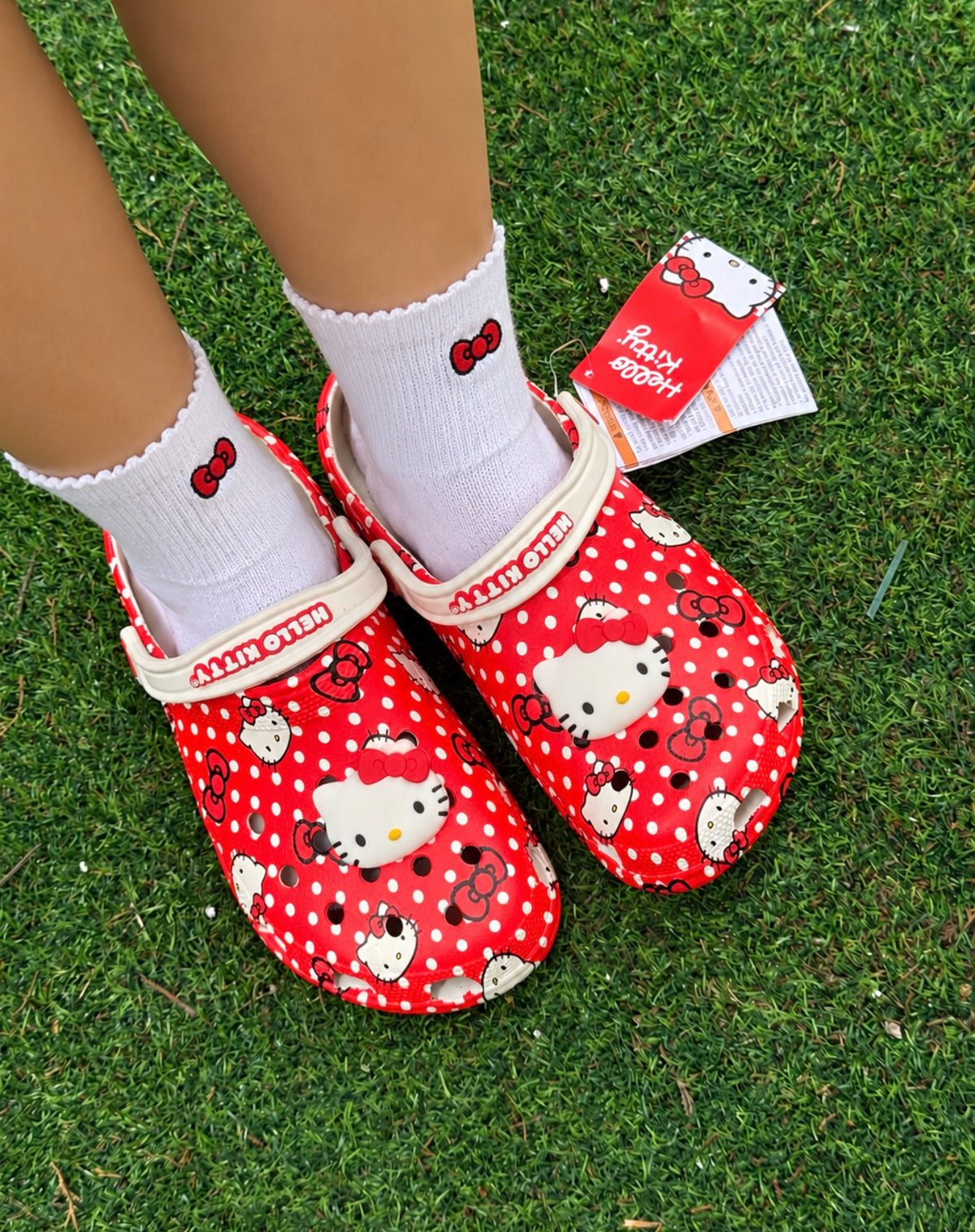 Crocs Hello Kitty Rojas