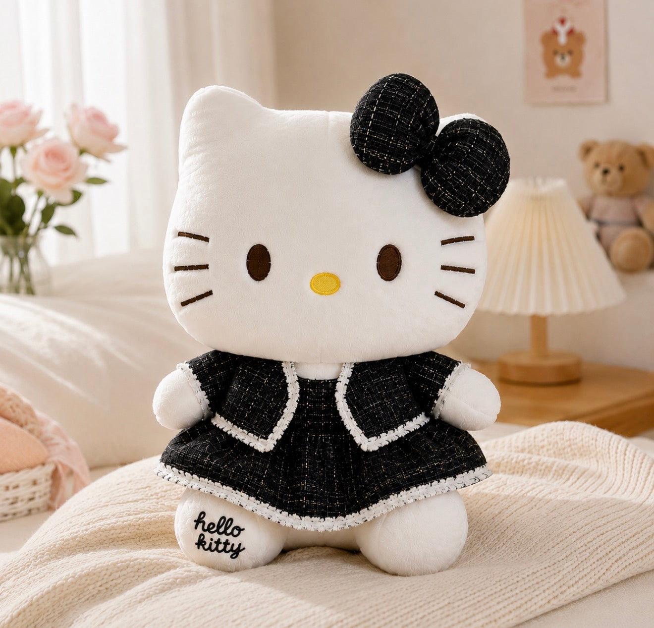 Mochila Peluche Hello Kitty Premium
