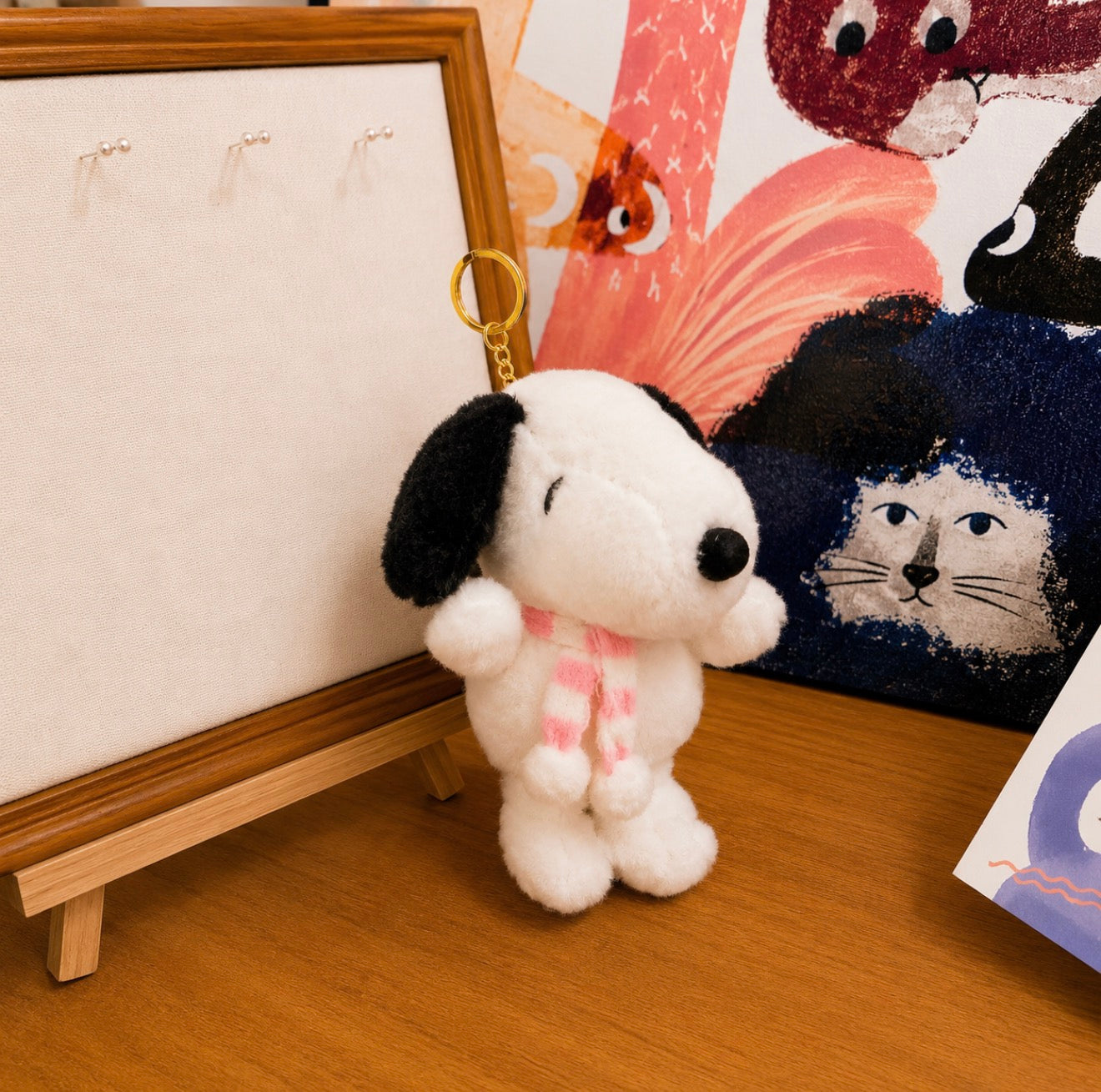 Llavero de Peluche Snoopy 16 cm