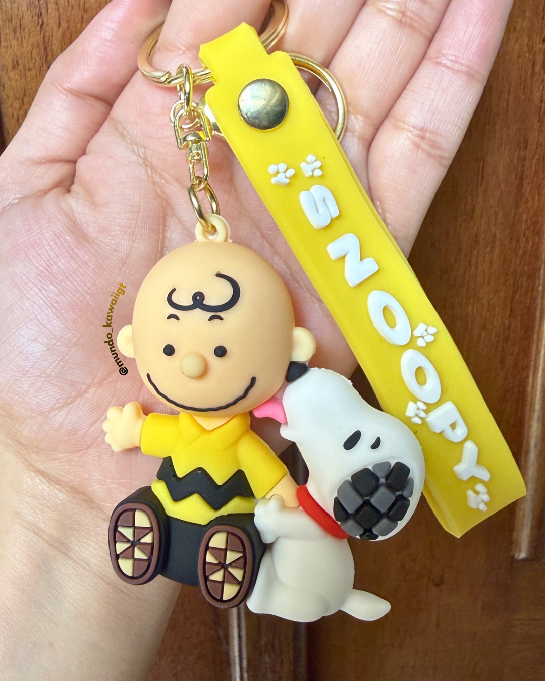 Llaveros Snoopy goma