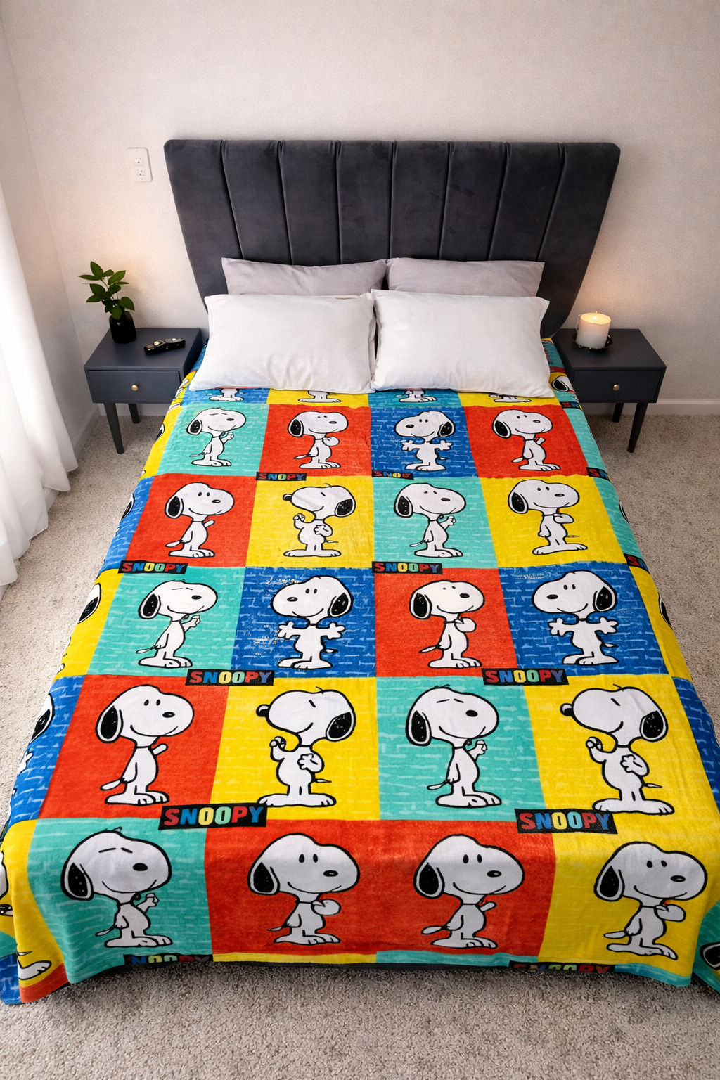 Cobijas Snoopy (Diseños Variados)