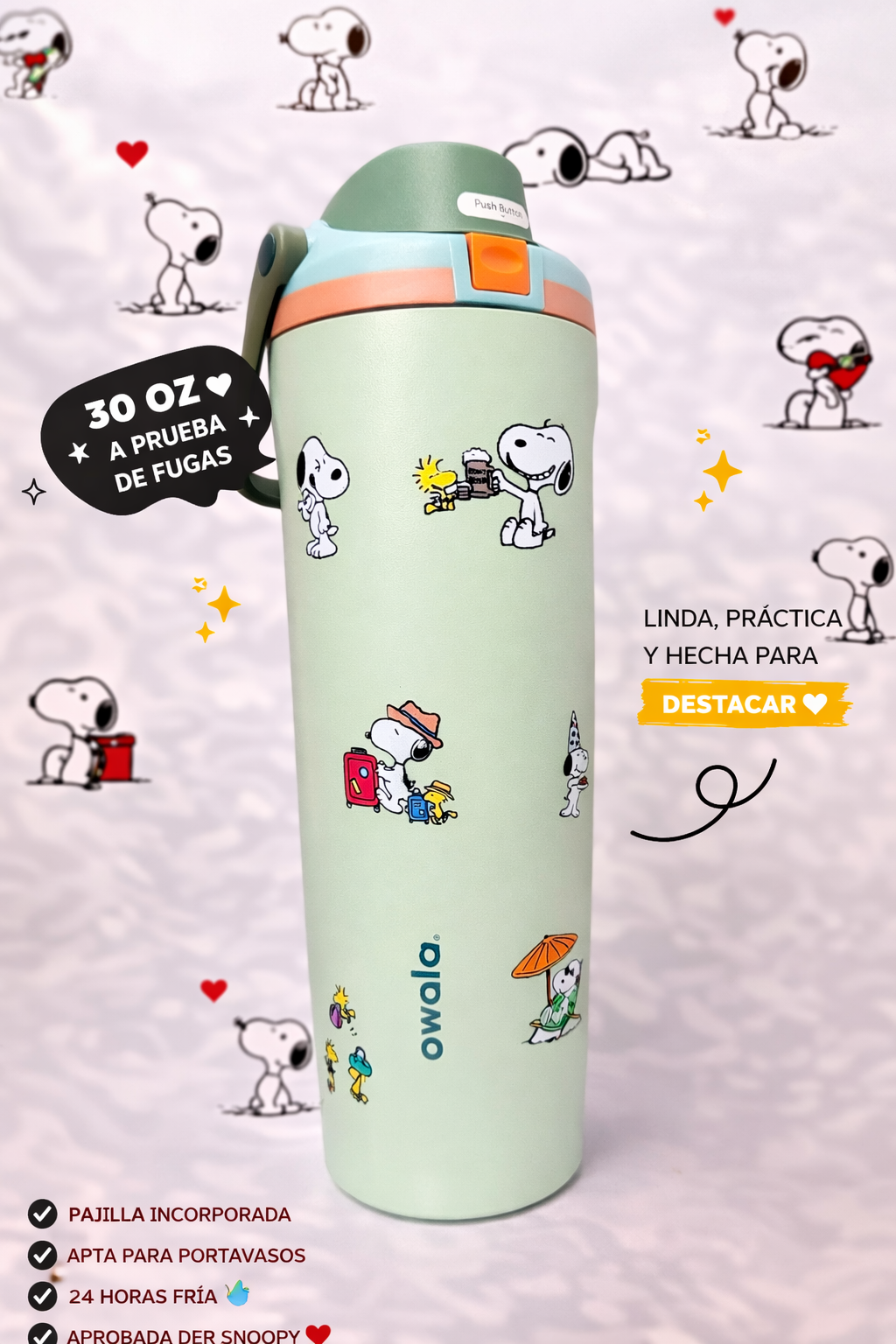 Owala Snoopy 30 onz