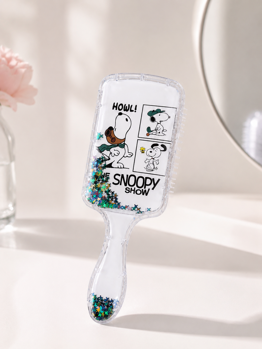 Cepillos Kawaii Snoopy con Estrellitas Flotantes