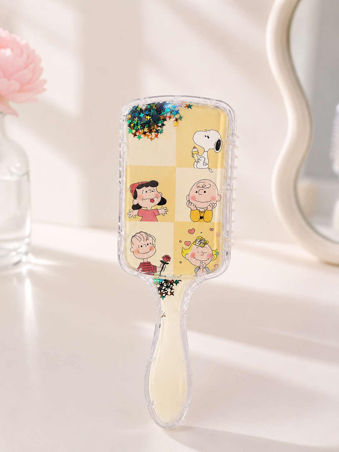 Cepillos Kawaii Snoopy con Estrellitas Flotantes