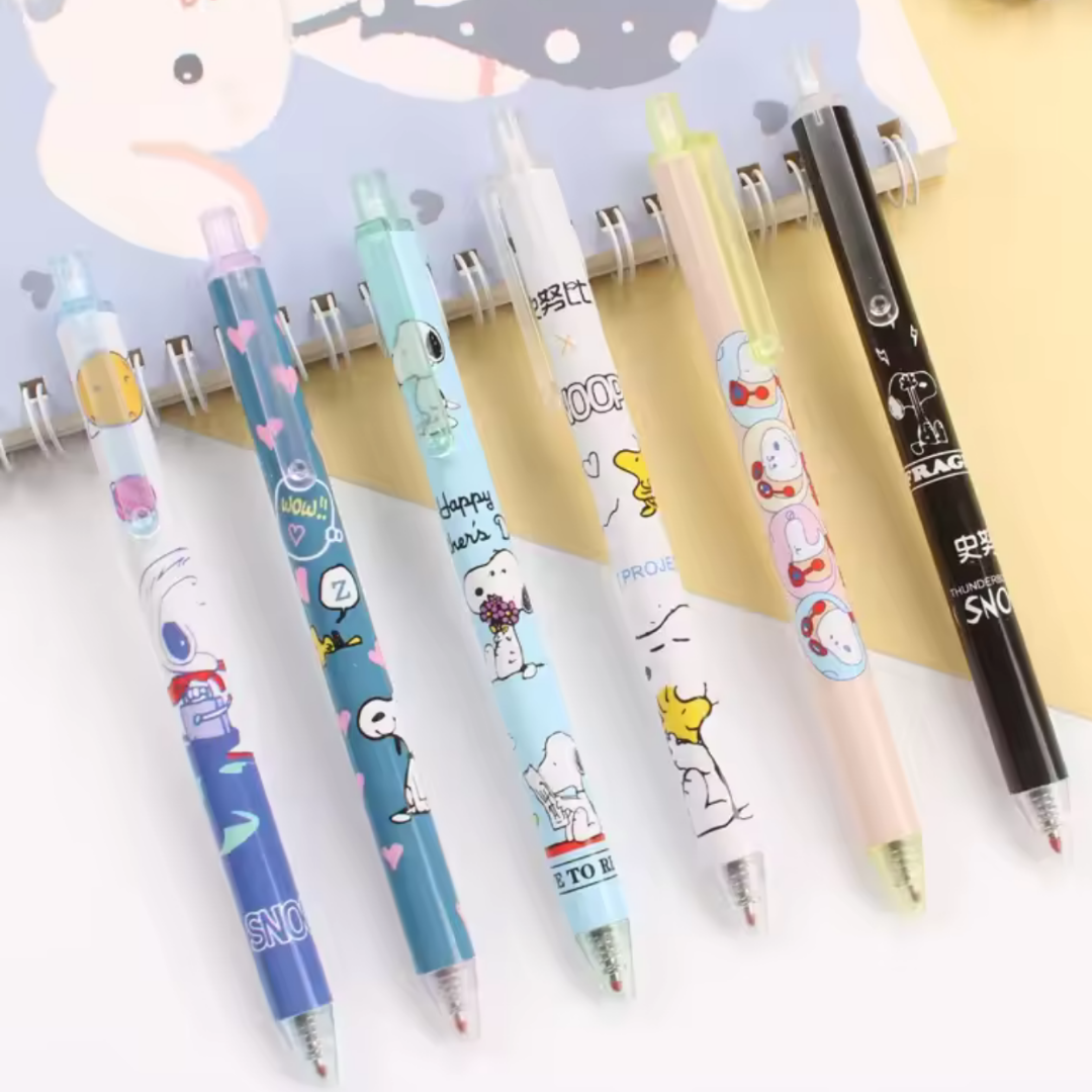 ✏️ Set de Lapiceros Snoopy (12 piezas)