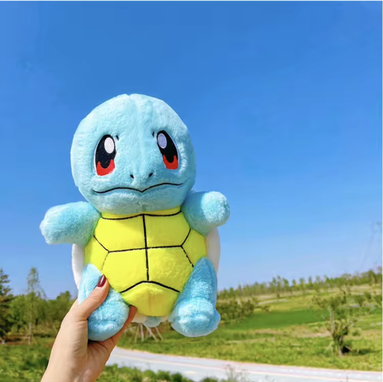 🐢 Peluche Squirtle Pokémon 30 cms