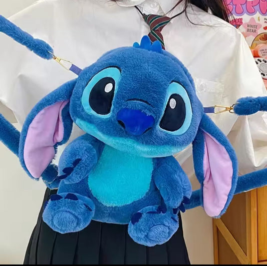 Mochila Stitch Peluche 28cm