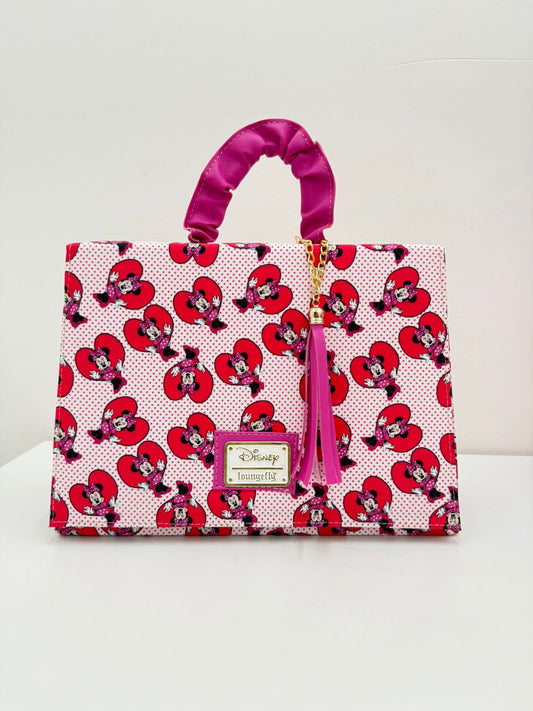 Cartera Minnie Mouse Corazones