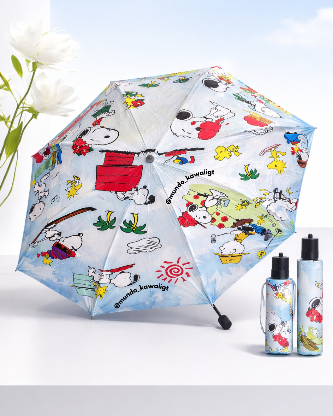 ☂️ Sombrillas Snoopy (6 estilos)