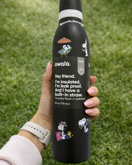 Botellas tipo Owala con diseño Snoopy