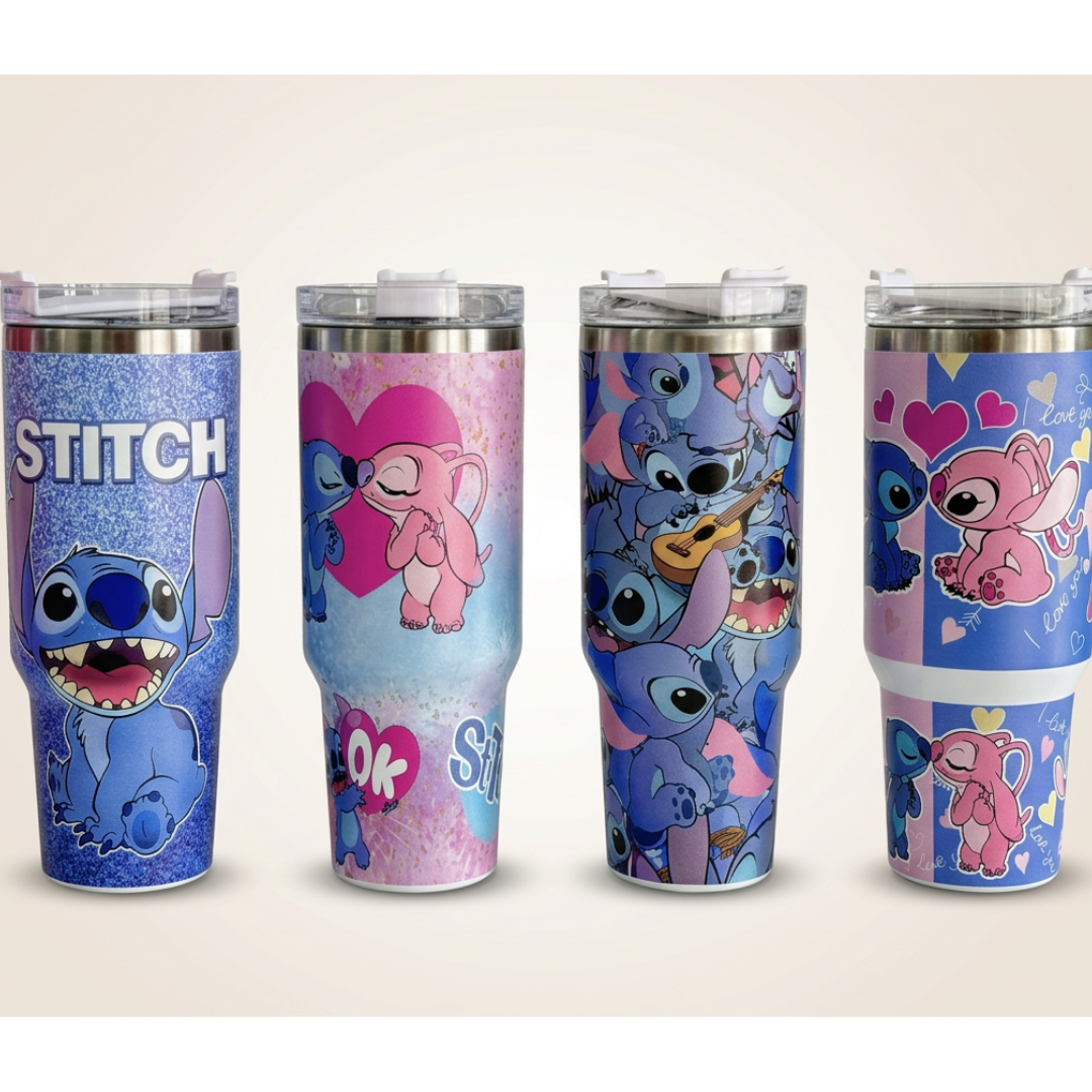 🥤 Vaso térmico Stitch tipo Stanley