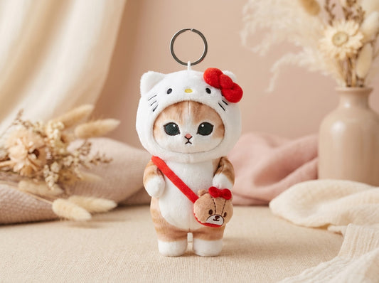 ✨ Llavero Mofusand x Hello Kitty 🐱🎀